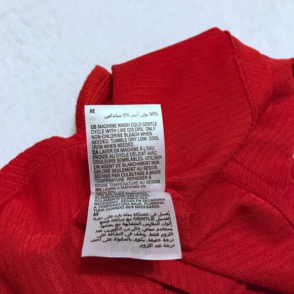 Jenni NWT Red Long Sleeves Sleepwear Top Women Various - Picture 9 of 9